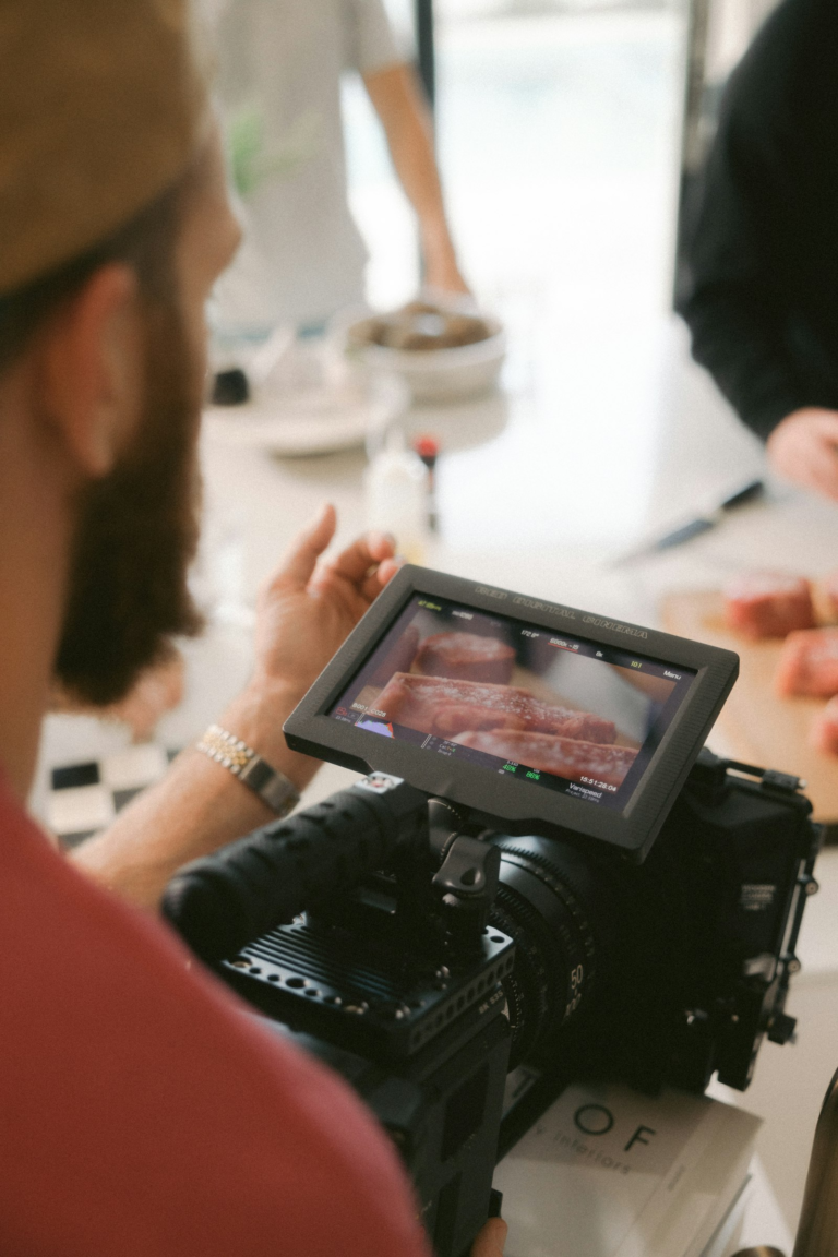 Commercial video shoot on location in Johannesburg